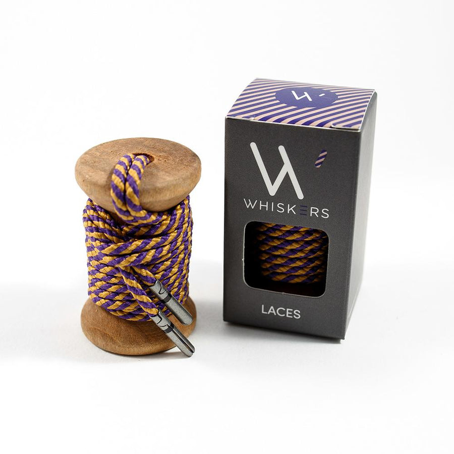 Purple Gold Striped Whiskers 33