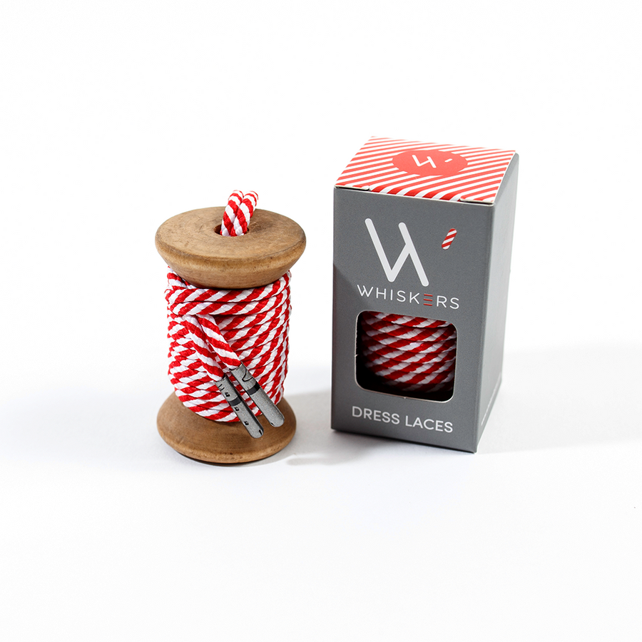 Red & White Striped Whiskers 33